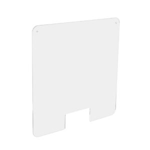 Plaque de protection suspendue 99x99 cm ép. 4 mm avec ouverture