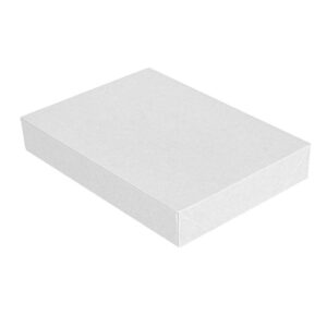 Couvercle blanc pour barquette sandwich 11x15x2cm - 200 pcs