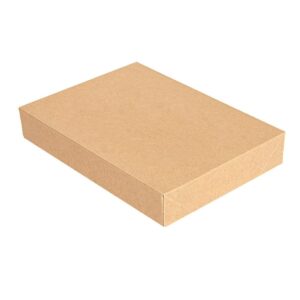 Couvercle naturel pour barquette sandwich 11x15x2cm - 200 pcs