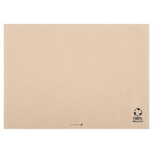 Set de table papier 100% recyclé beige 31x43 cm - 500 pcs