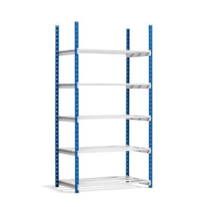 Kit 5 tablettes 125x50cm - Solution de rangement robuste