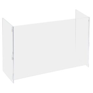 Écran protection démontable 6mm L100xD30xH66cm - Magazinoo