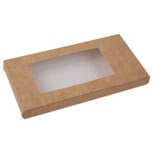 Étui carton kraft pour tablette chocolat 16x8x1,5 cm - Lot 50
