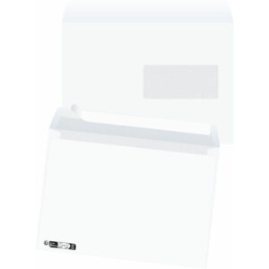 Enveloppe auto-adhésive 162x229 mm blanc 90g - boîte 500