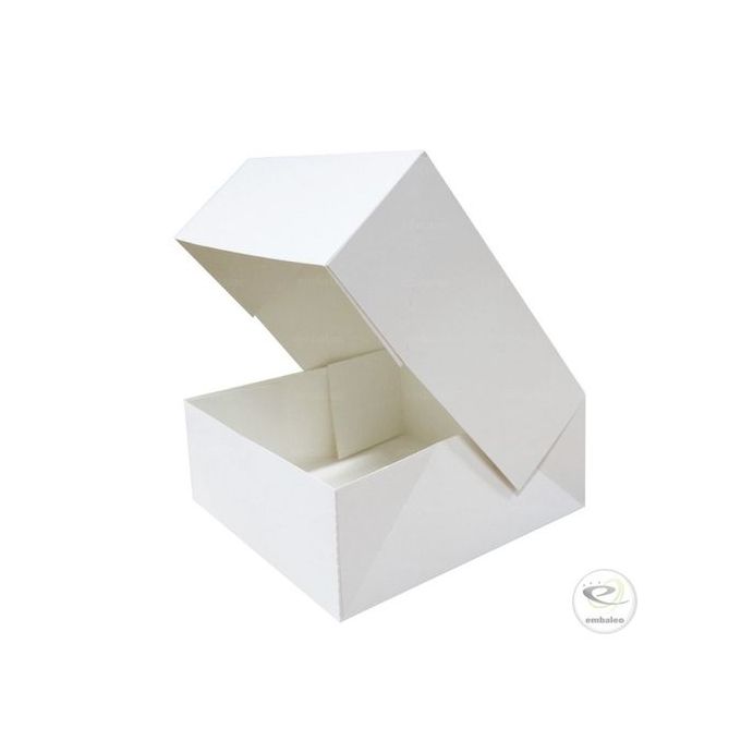 Boîte de Pâtisserie Blanche 12×12 cm (lot de 50)
