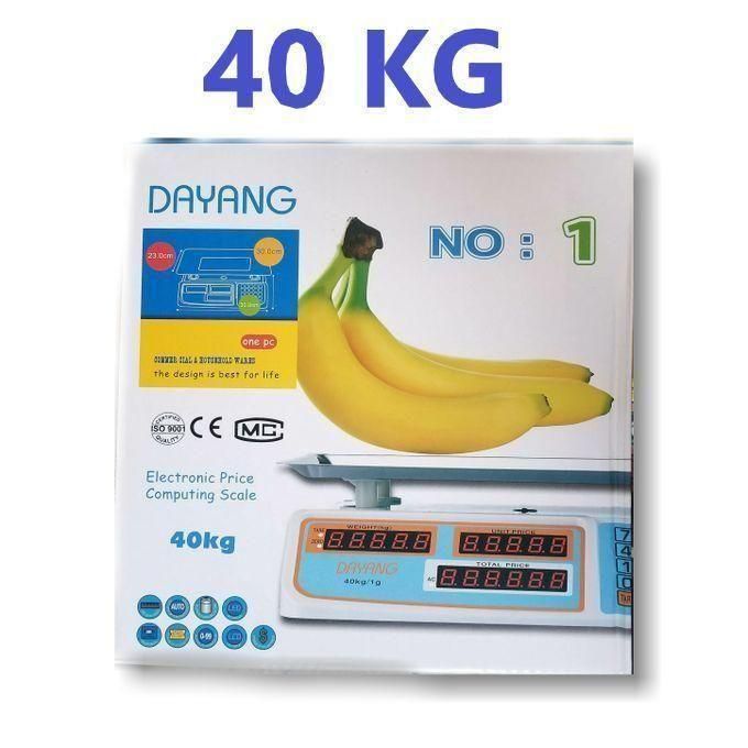 DAYANG Balance Électronique Professionnelle 40kg